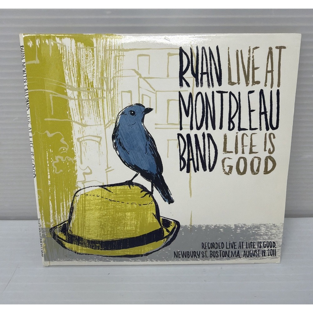 Ryan Montbleau Band- Live At Life Is Good CD 2 Discs Clean Tested Working